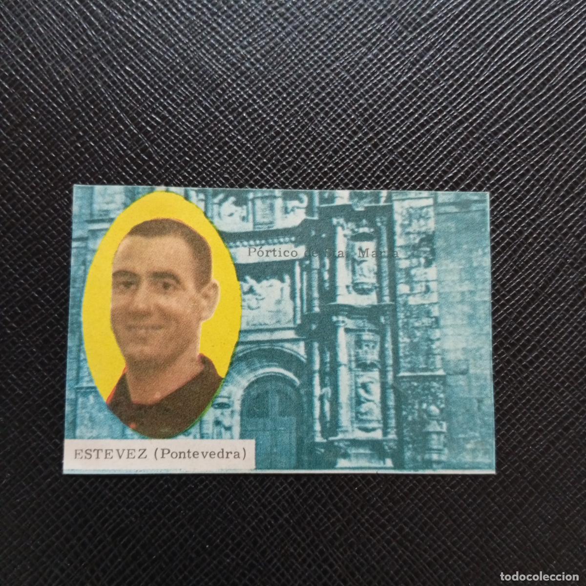 Figurine di Calcio: ESTEVEZ PONTEVEDRA FHER 1963 1964 CROMO FUTBOL 63 64 LIGA - DESPEGADO - A139 PG298