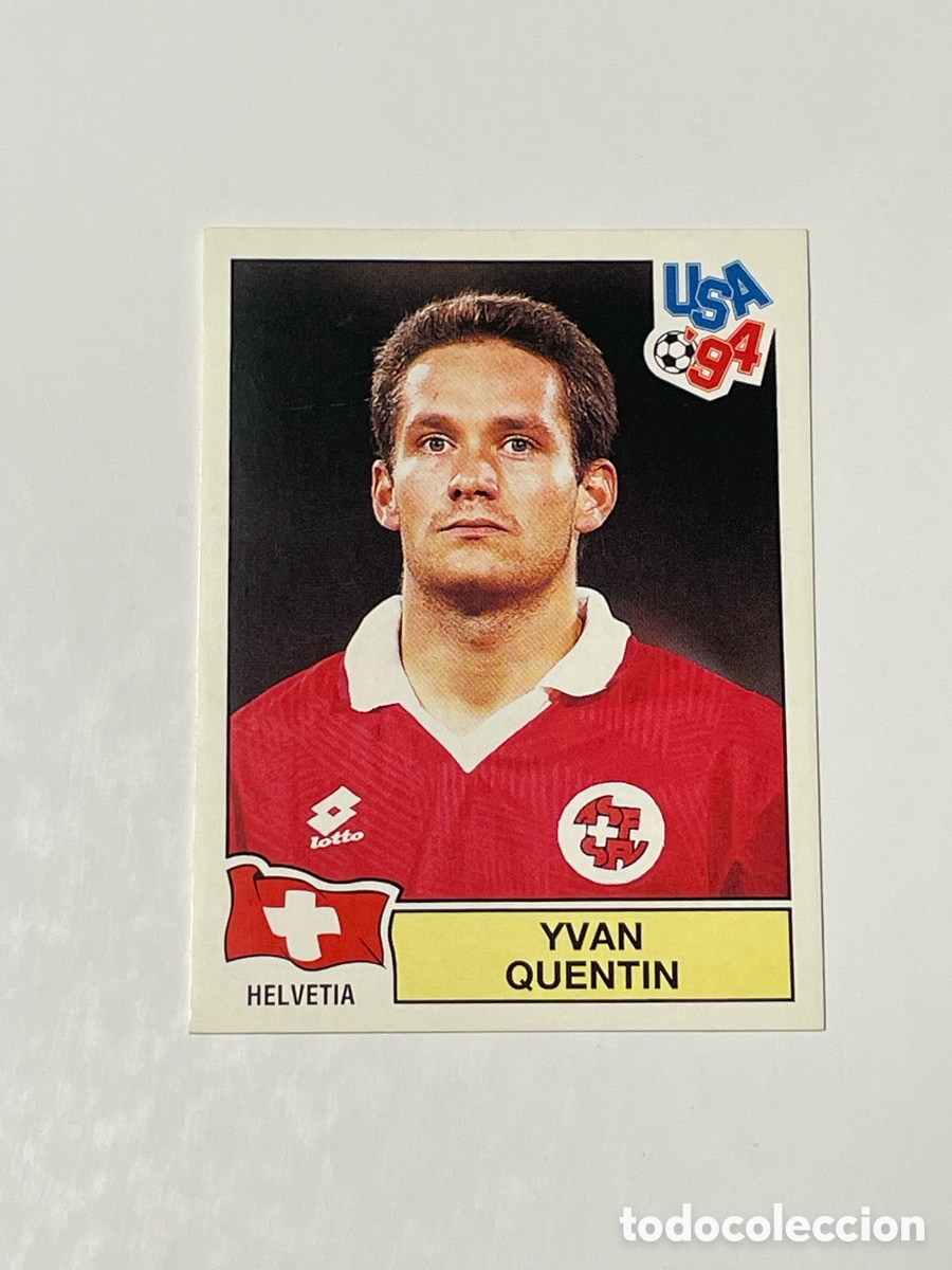 Figurine di Calcio: Yvan Quentin Suiza Panini USA &lsquo;94 #40