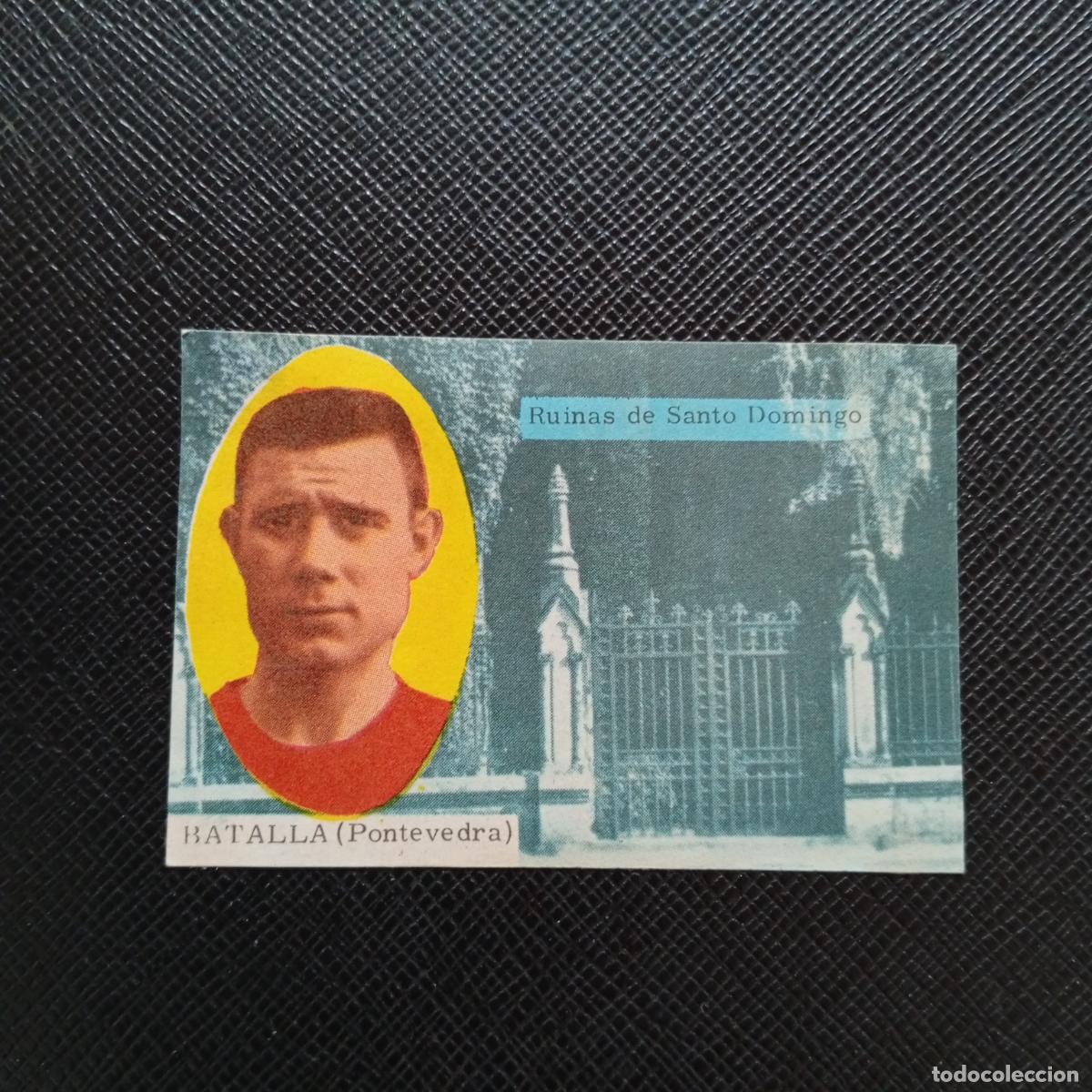 Fu&szlig;ball-Sticker: BATALLA PONTEVEDRA FHER 1963 1964 CROMO FUTBOL 63 64 LIGA - DESPEGADO - A139 PG316