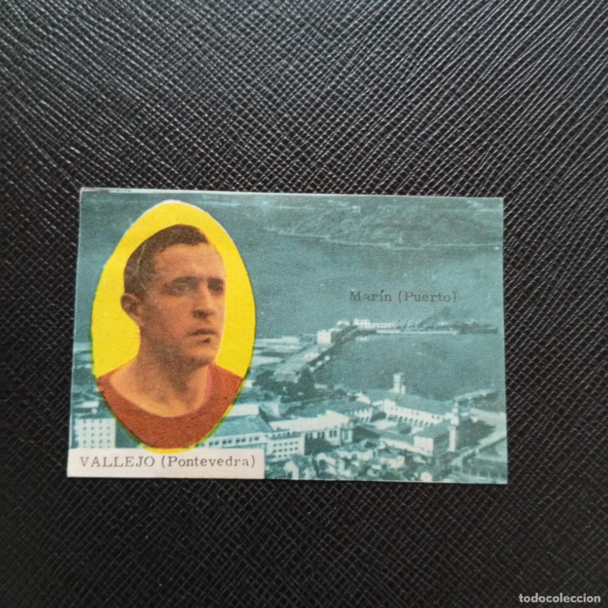 Fu&szlig;ball-Sticker: VALLEJO PONTEVEDRA FHER 1963 1964 CROMO FUTBOL 63 64 LIGA - DESPEGADO - A139 PG325