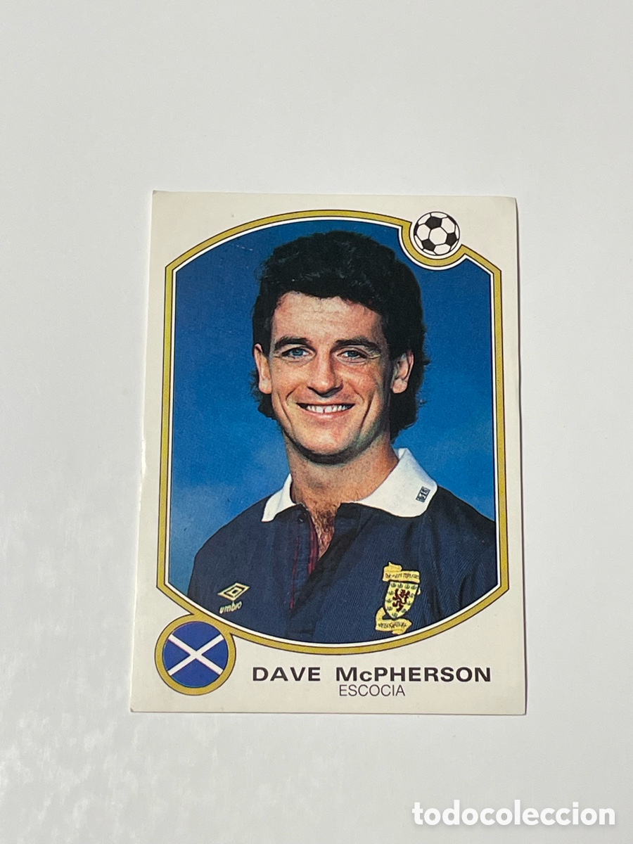 Cromos de f&uacute;tbol: Dave McPherson Escocia Panini 92/93 #204