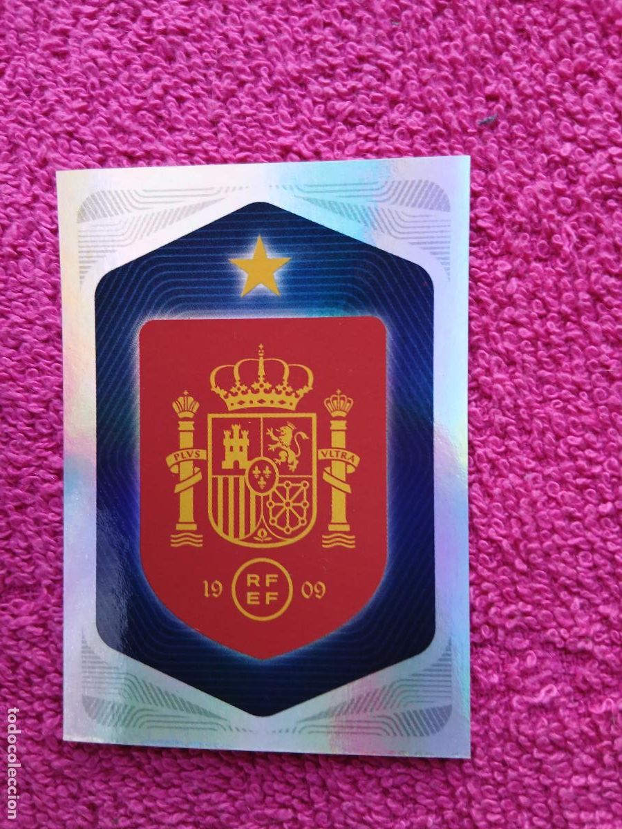 Cromos de Futebol: espa&ntilde;a 2026 1 escudo selecci&oacute;n espa&ntilde;ola panini carrefour family mundial de futbol