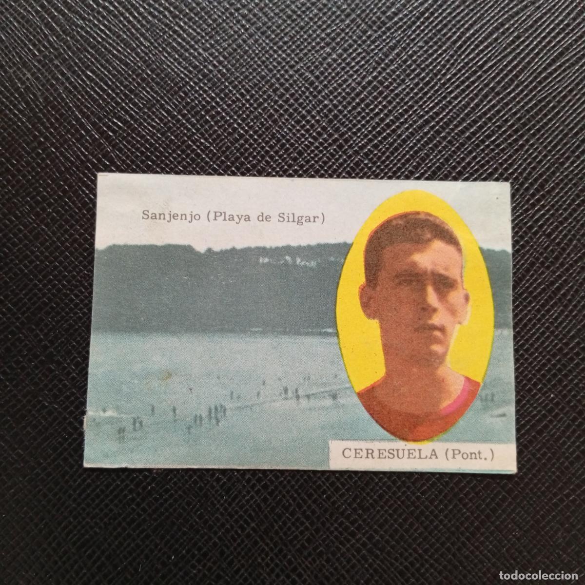Cromos de f&uacute;tbol: CERESUELA PONTEVEDRA FHER 1963 1964 CROMO FUTBOL 63 64 LIGA - DESPEGADO - A139 PG343