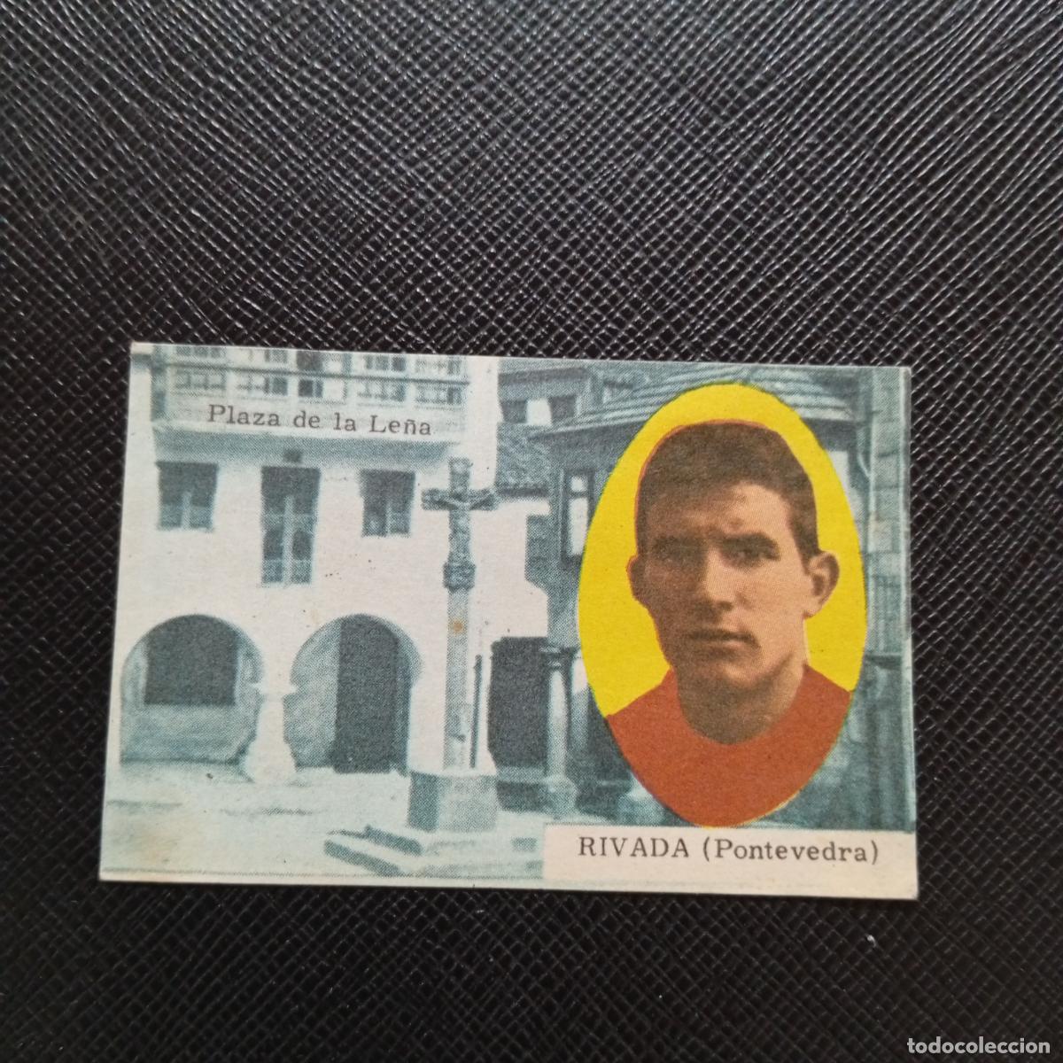 Football Stickers: RIVADA PONTEVEDRA FHER 1963 1964 CROMO FUTBOL 63 64 LIGA - DESPEGADO - A139 PG343
