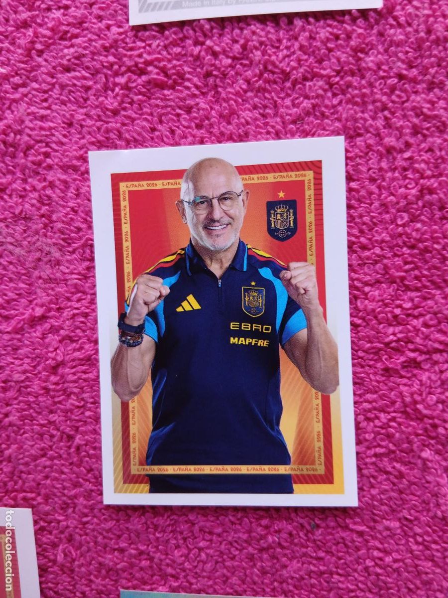 Fu&szlig;ball-Sticker: espa&ntilde;a 2026 7 de la fuente selecci&oacute;n espa&ntilde;ola panini carrefour family mundial de futbol