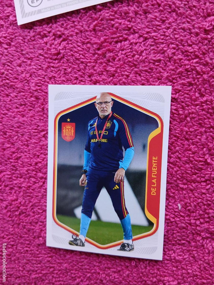 Fu&szlig;ball-Sticker: espa&ntilde;a 2026 8 de la fuente selecci&oacute;n espa&ntilde;ola panini carrefour family mundial de futbol