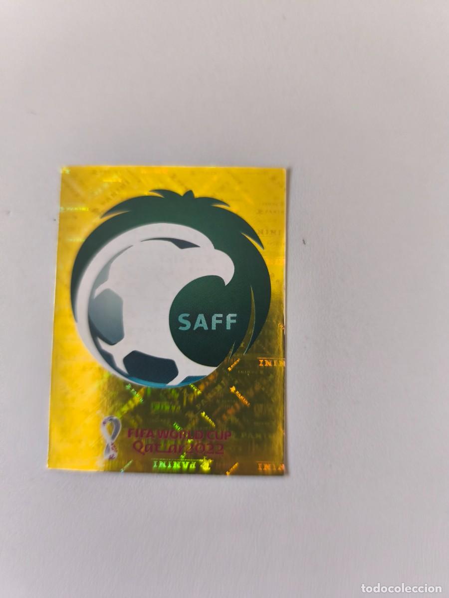 Cromos de f&uacute;tbol: MUNDIAL QATAR 2022 PANINI ESCUDO KSA 2 CRM2