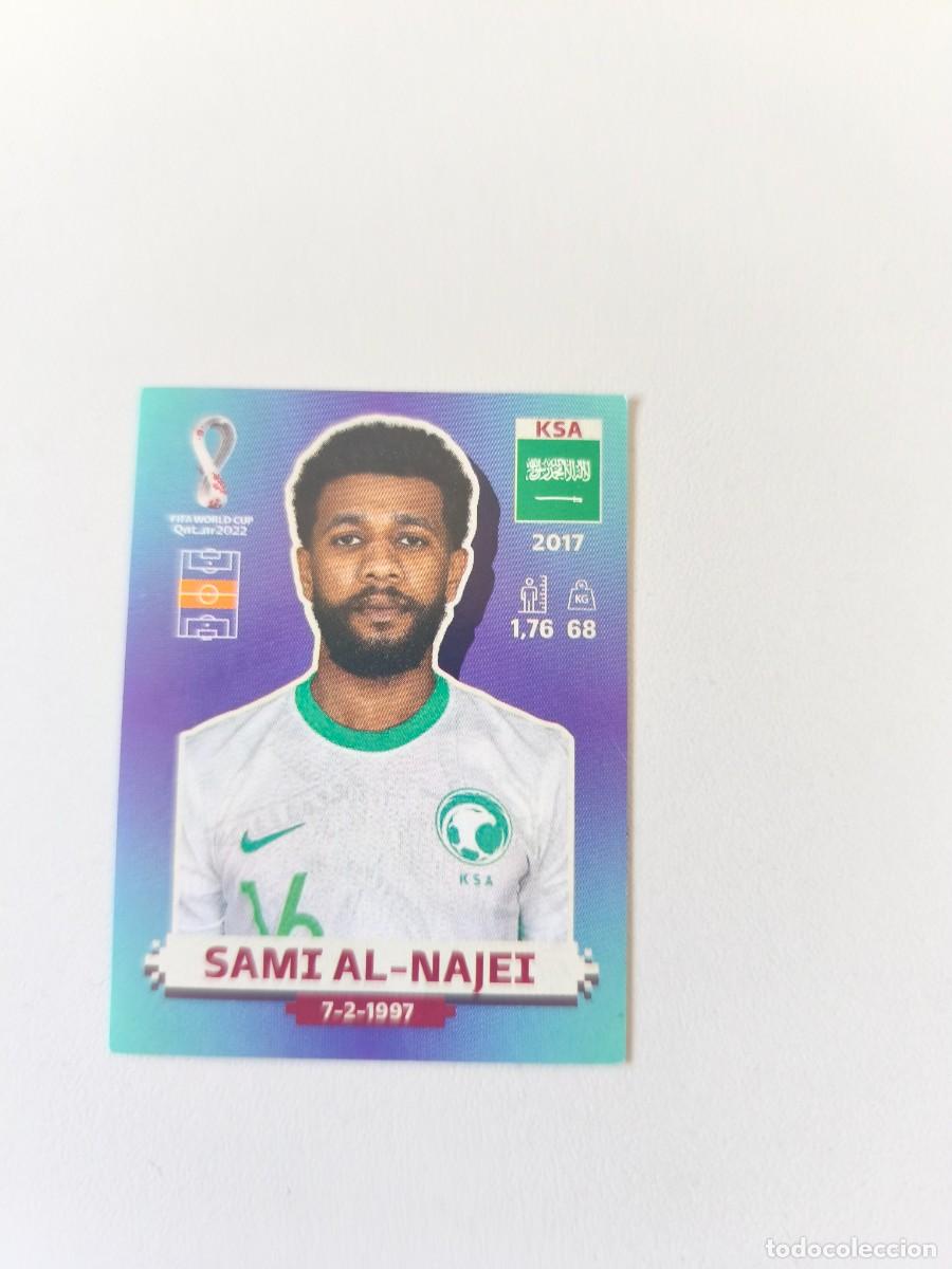 Cromos de f&uacute;tbol: MUNDIAL QATAR 2022 PANINI SAMI AL NAJEI KSA 14 CRM2