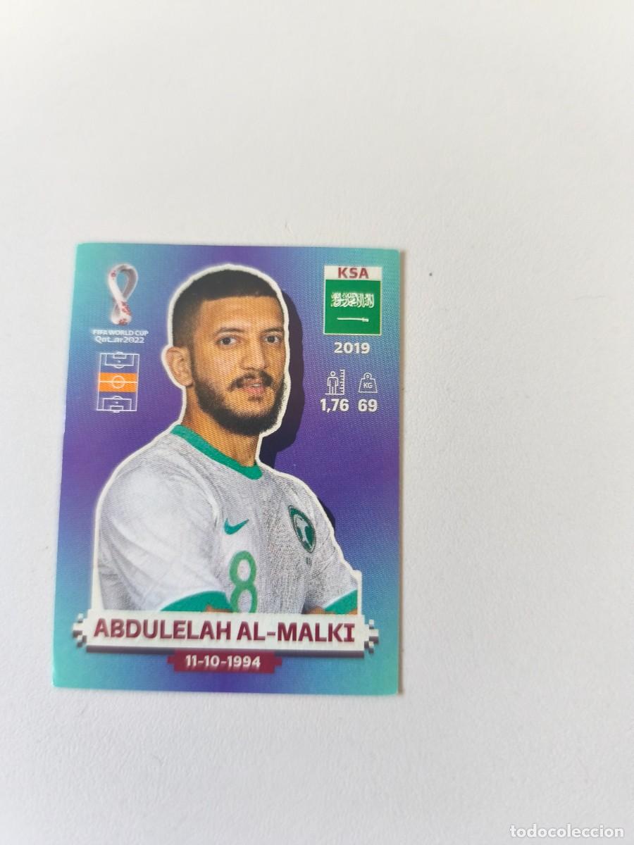 Cromos de f&uacute;tbol: MUNDIAL QATAR 2022 PANINI ABDULELAH AL MALKI KSA 13 CRM2