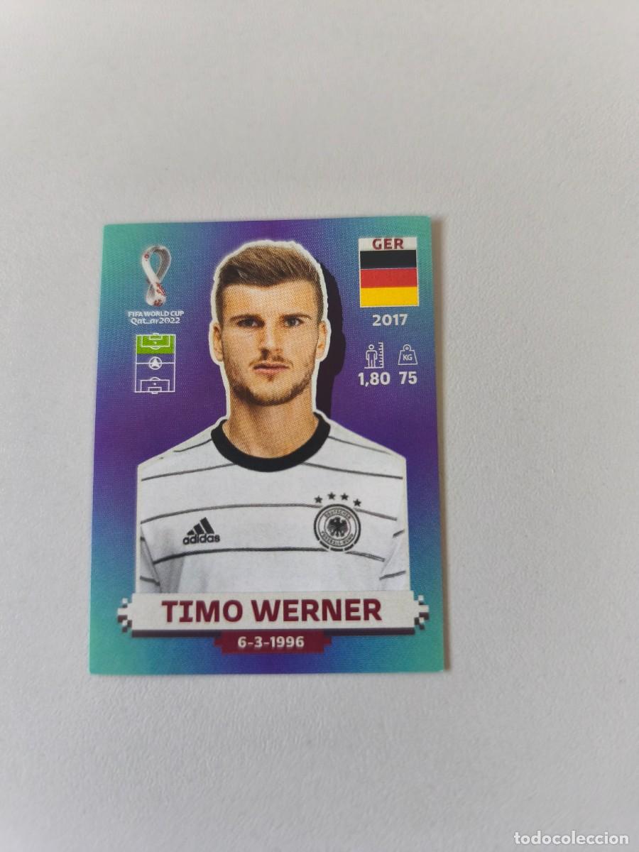 Cromos de f&uacute;tbol: MUNDIAL QATAR 2022 PANINI TIMO WERNER GER 20 CRM2
