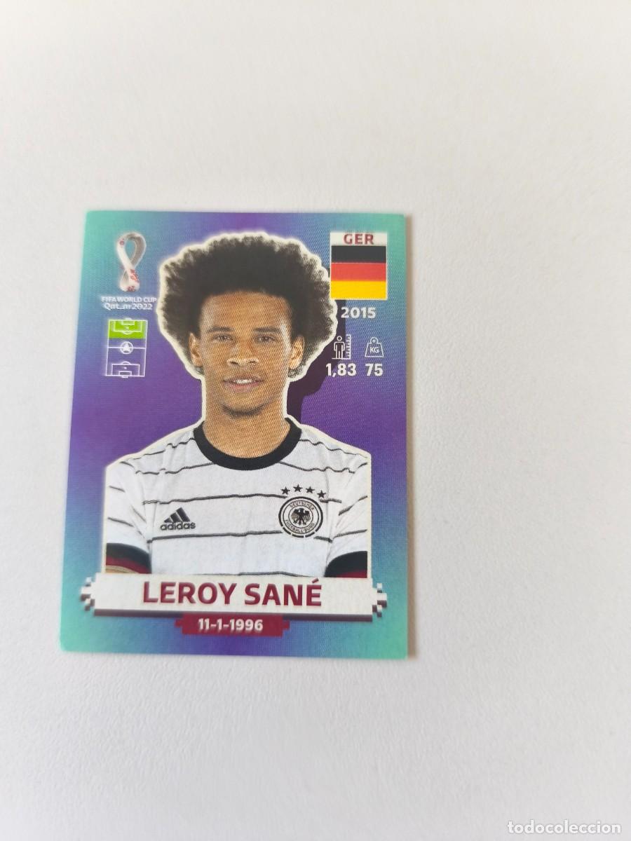 Cromos de f&uacute;tbol: MUNDIAL QATAR 2022 PANINI LEROY SANE GER 19 CRM2