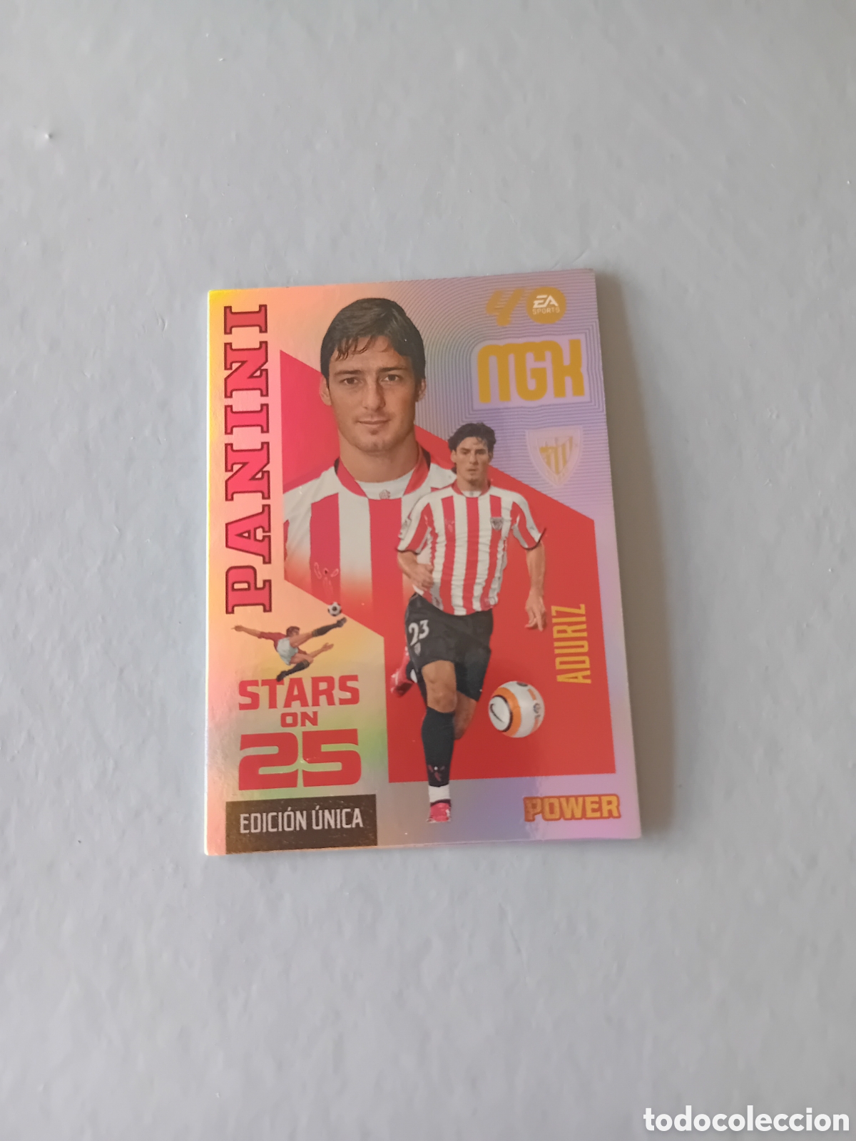 Cromos de f&uacute;tbol: STARS ON 25 ADURIZ ATHLETIC BILBAO POWER EDICION UNICA P 433 MEGACRACKS 26 27 2026 2027 PANINI