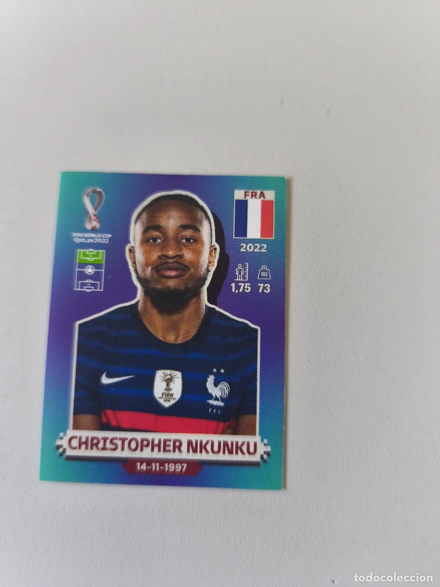 Cromos de f&uacute;tbol: MUNDIAL QATAR 2022 PANINI NKUNKU FRA 20 CRM2
