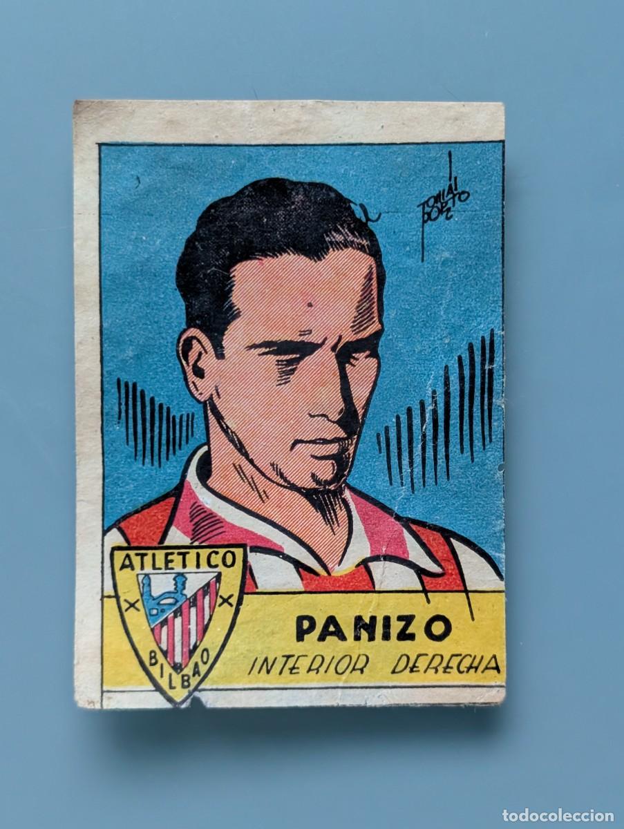 Cromos de f&uacute;tbol: CROMO PANIZO ATLETICO BILBAO 1942 1943 1942-43 ED CISNE ALBUM FUTBOLISTIC LIGA FUTBOL ATHLETIC CLUB