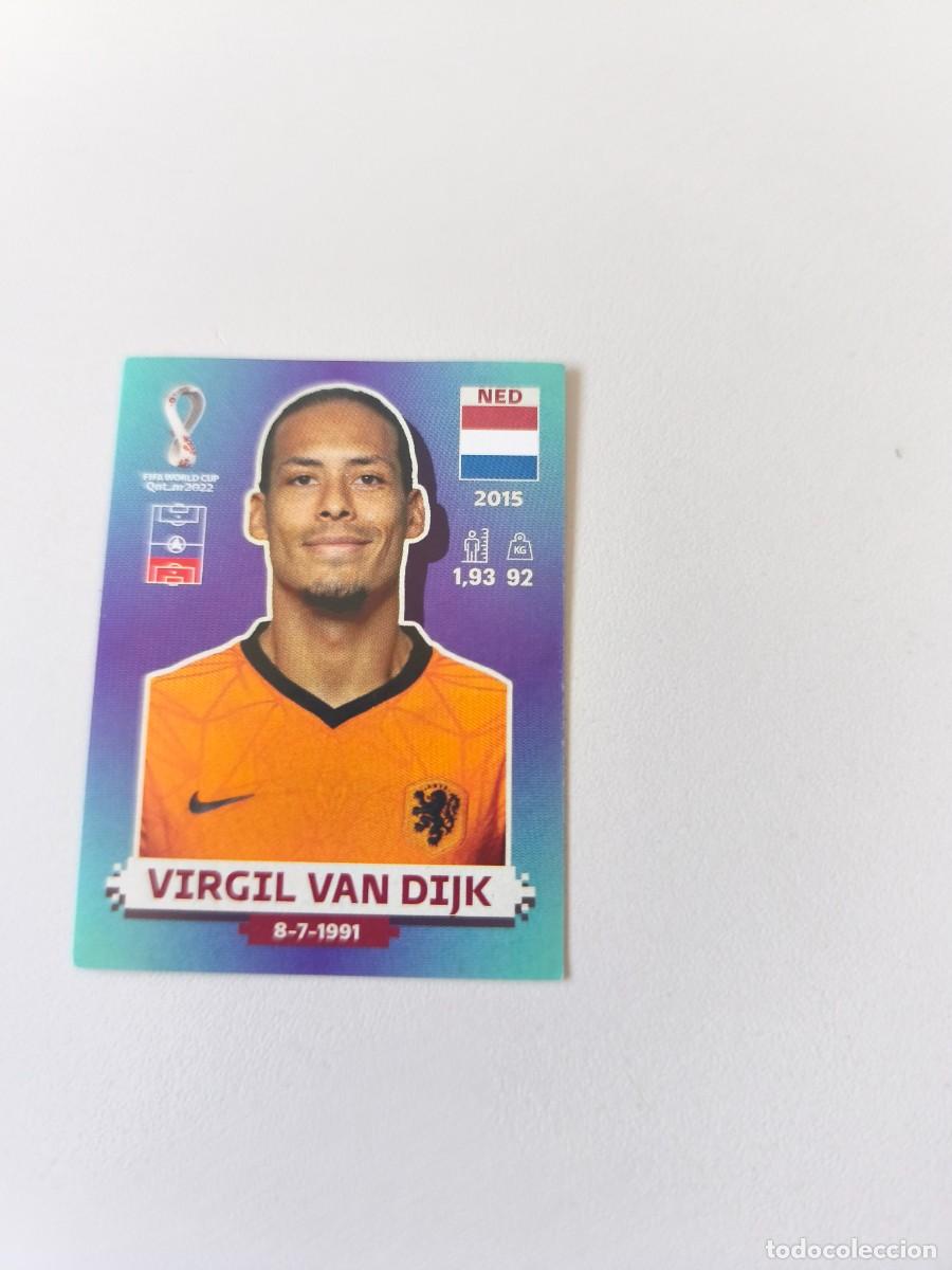 Cromos de f&uacute;tbol: MUNDIAL QATAR 2022 PANINI VAN DIJK NED 9 CRM2