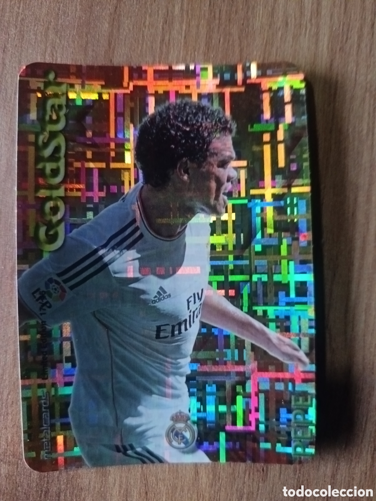 Cromos de f&uacute;tbol: Pepe GOLDSTAR Tetris MUNDICROMO LIGA 2014 2015