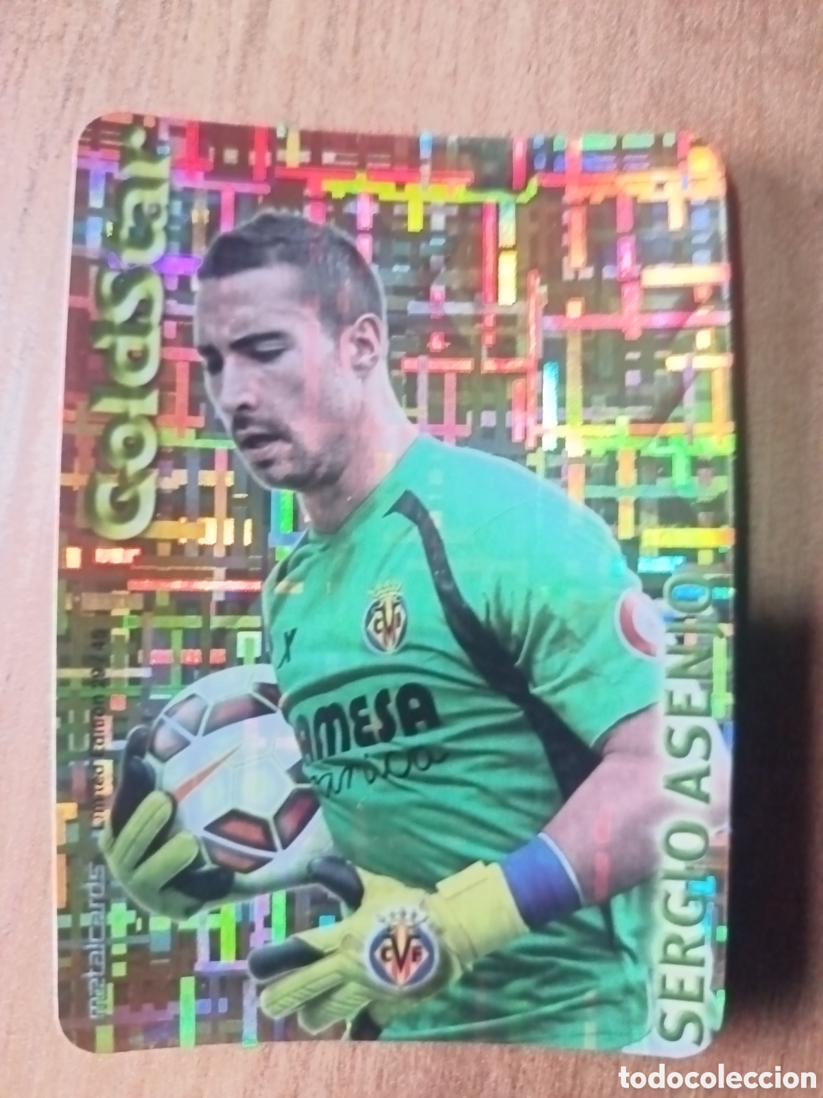 Cromos de f&uacute;tbol: Asencio GOLDSTAR Tetris MUNDICROMO LIGA 2014 2015