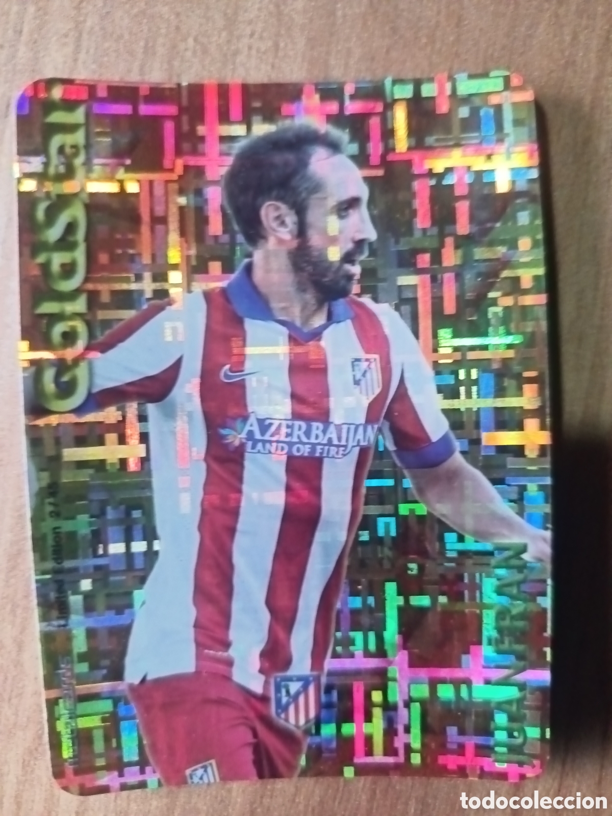 Cromos de f&uacute;tbol: Juanfran GOLDSTAR Tetris MUNDICROMO LIGA 2014 2015