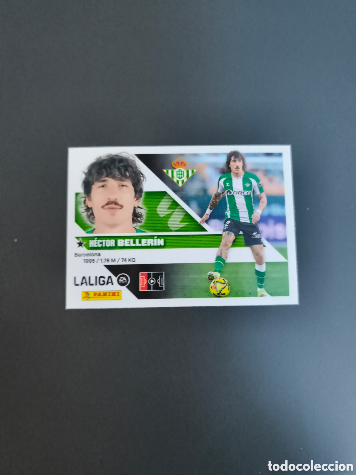 Cromos de f&uacute;tbol: CROMO N&Uacute;MERO 5B BELLER&Iacute;N BETIS. LIGA ESTE 26/27. PANINI.