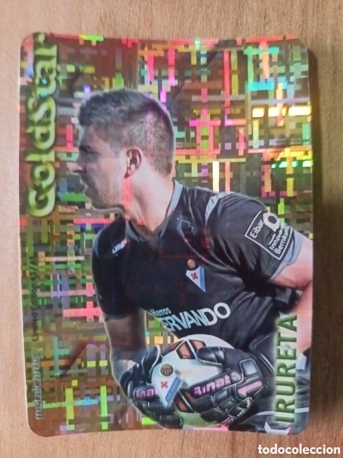 Cromos de f&uacute;tbol: Irureta GOLDSTAR Tetris MUNDICROMO LIGA 2014 2015