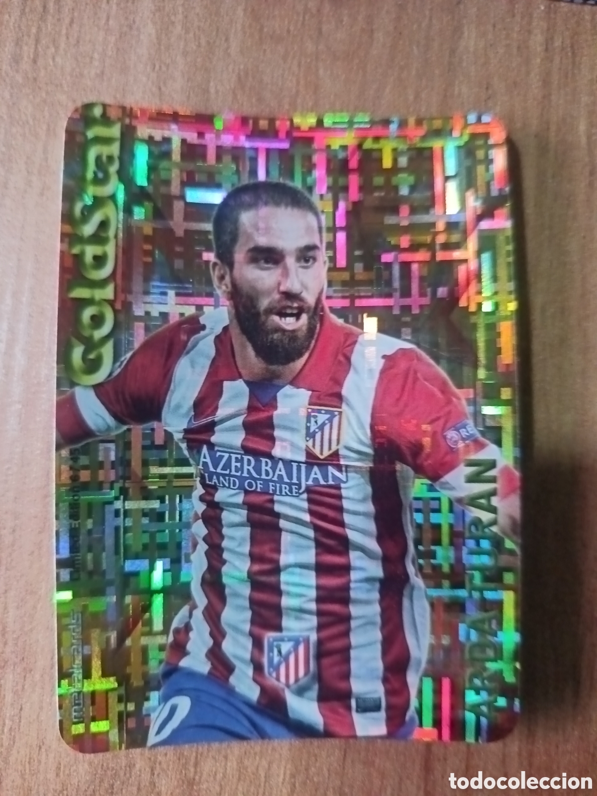 Cromos de f&uacute;tbol: Arda turan GOLDSTAR Tetris MUNDICROMO LIGA 2014 2015