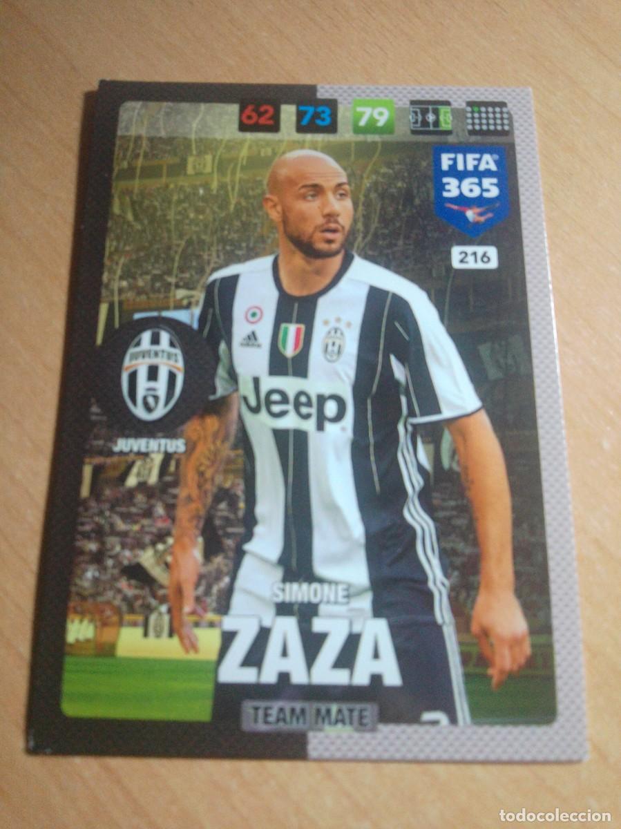 Cromos de f&uacute;tbol: 216 ZAZA JUVENTUS 2016 2017 ADRENALYN 365 PANINI 16 17