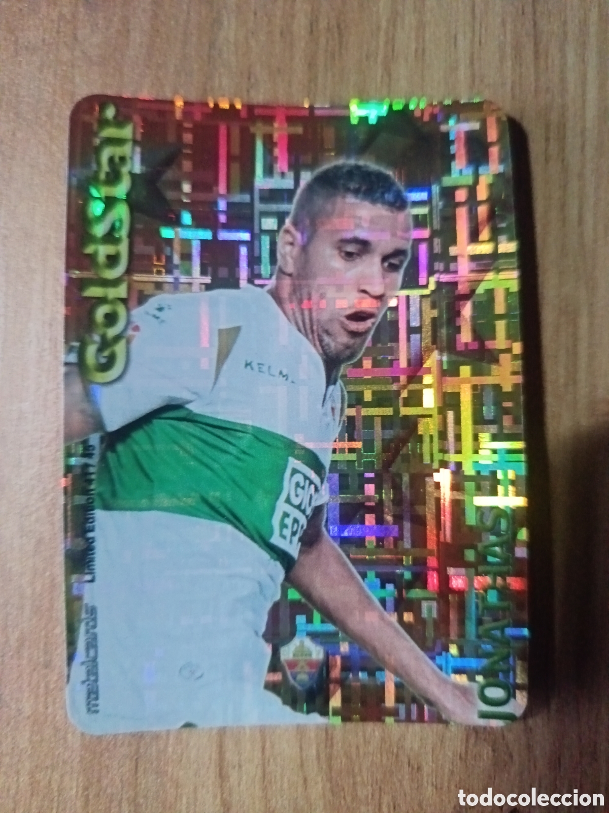 Cromos de f&uacute;tbol: Jonathas GOLDSTAR Tetris MUNDICROMO LIGA 2014 2015
