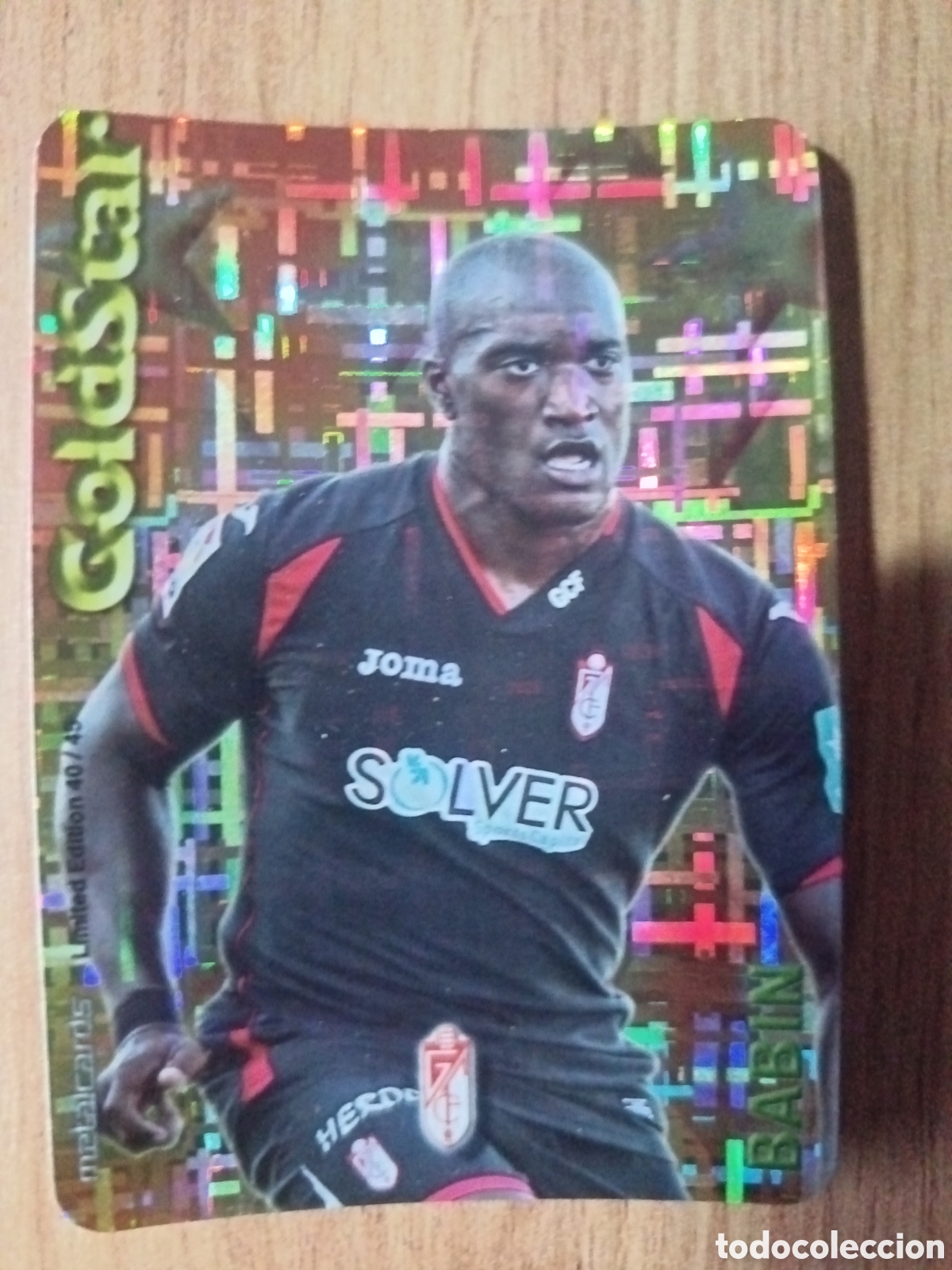 Cromos de f&uacute;tbol: Babin GOLDSTAR Tetris MUNDICROMO LIGA 2014 2015