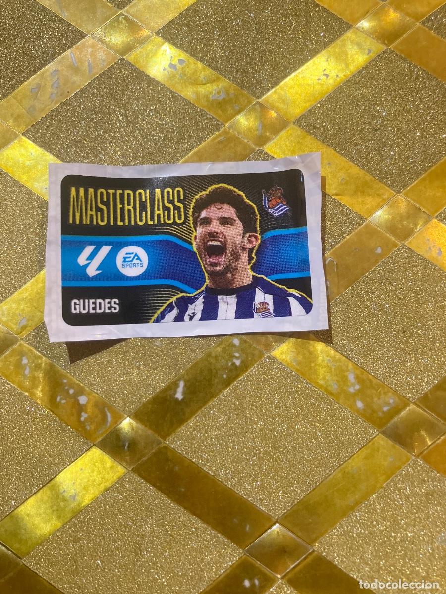 Cromos de f&uacute;tbol: CROMO DE FUTBOL GUEDES REAL SOCIEDAD MASTERCLASS CHICLE LIGA 2026 2027 PANINI !