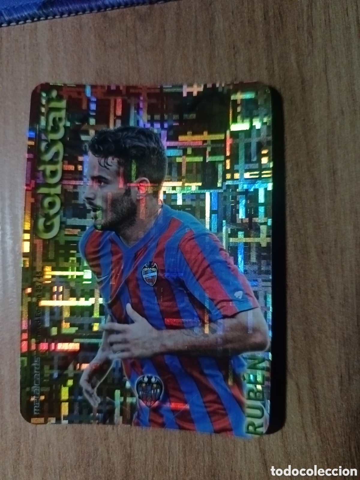Cromos de f&uacute;tbol: Rub&eacute;n GOLDSTAR Tetris MUNDICROMO LIGA 2014 2015