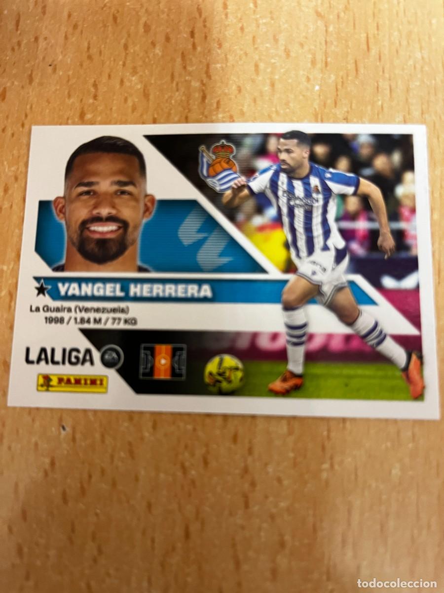 Cromos de f&uacute;tbol: LIGA ESTE 2026 2027 26 27 PANINI N&ordm; 13 A 13A YANGEL HERRERA REAL SOCIEDAD