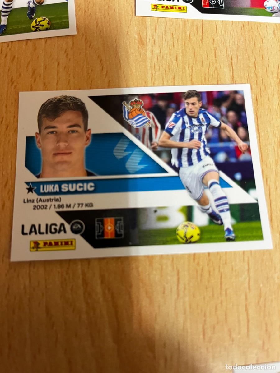 Cromos de f&uacute;tbol: LIGA ESTE 2026 2027 26 27 PANINI N&ordm; 15 SUCIC REAL SOCIEDAD