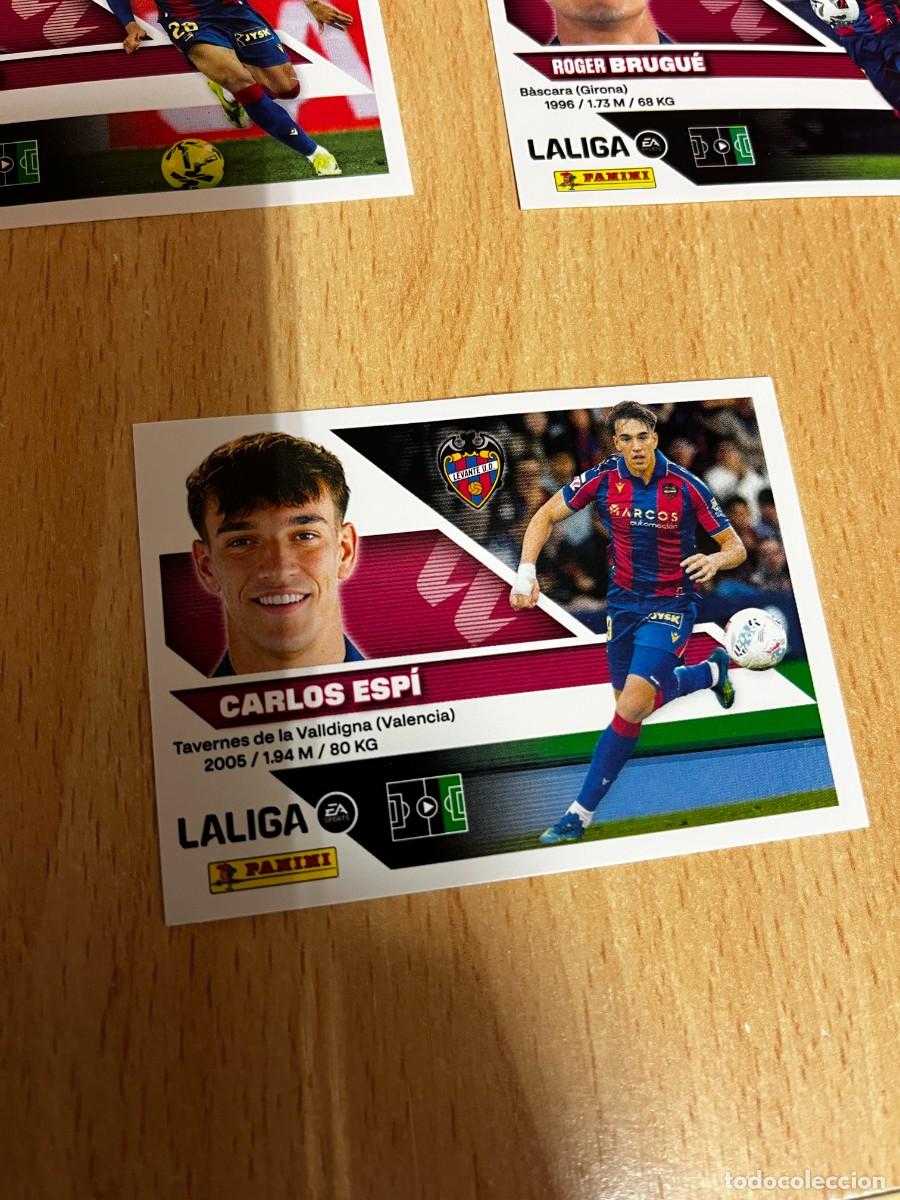 Cromos de f&uacute;tbol: LIGA ESTE 2026 2027 26 27 PANINI N&ordm; 20 CARLOS ESPI LEVANTE
