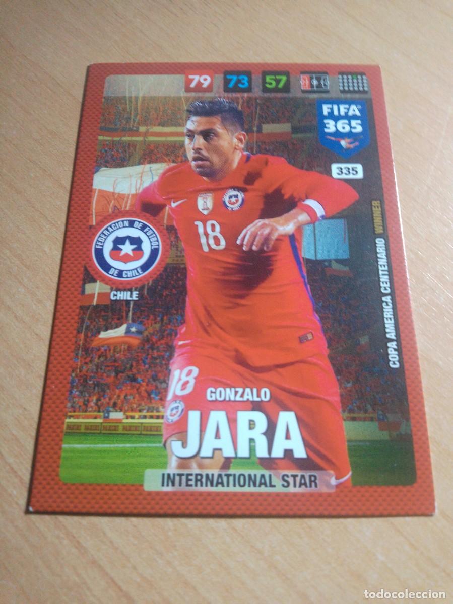 Cartes &agrave; collectionner de Football: 335 JARA CHILE INTERNATIONAL STAR 2016 2017 ADRENALYN 365 PANINI 16 17