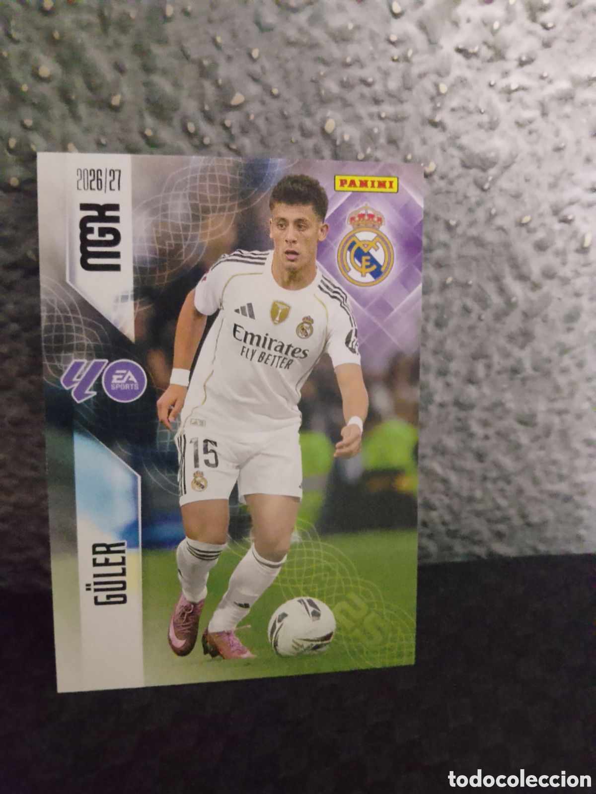 Cromos de f&uacute;tbol: Arda Guler 229 Real Madrid megacracks 26/27 2026 2027