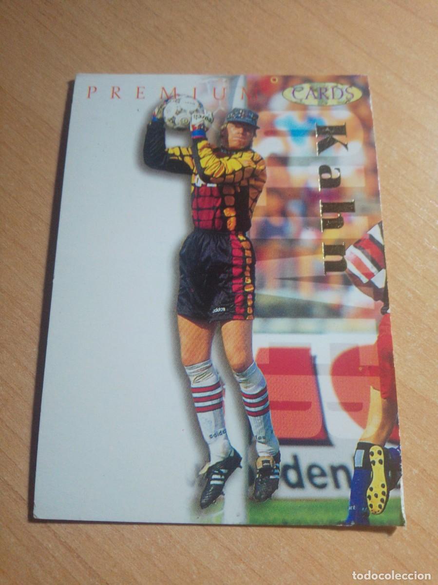 Cromos de f&uacute;tbol: OLIVER KAHN PREMIUM CARDS 1996 BAYER DE MUNICH PANINI