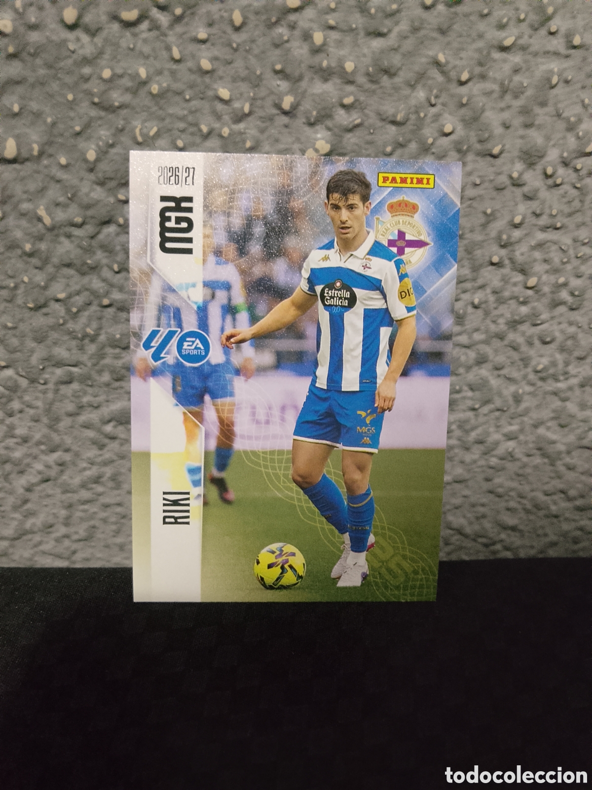 Cromos de f&uacute;tbol: Riki 137 Deportivo De La Coru&ntilde;a megacracks 26/27 2026 2027