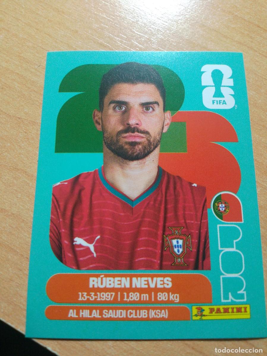Cromos de f&uacute;tbol: POR 11 RUBEN NEVES PORTUGAL MUNDIAL FIFA WORLD CUP 2026 26 PANINI STICKERS NUEVO