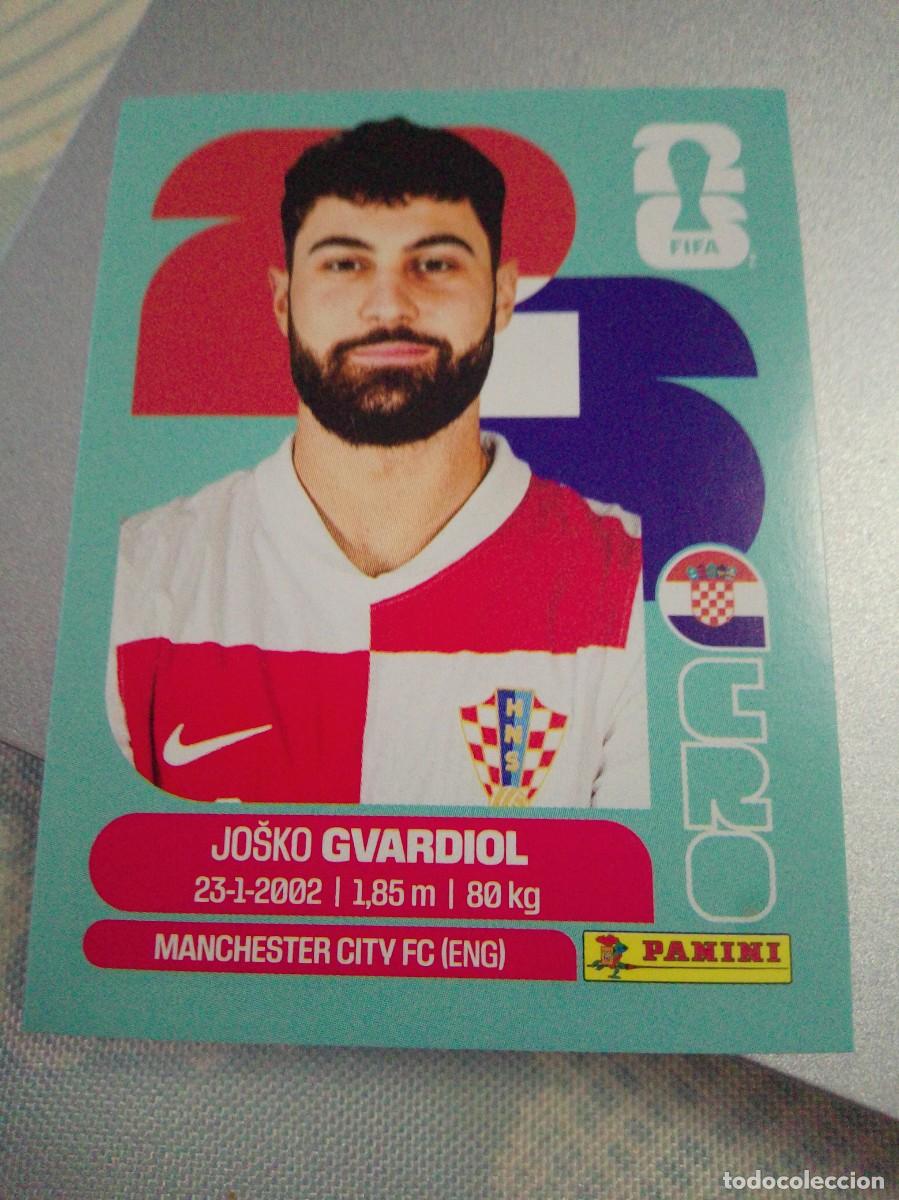 Cromos de f&uacute;tbol: GVARDIOL CROACIA CRO 4 MUNDIAL FIFA WORLD CUP 2026 26 PANINI STICKERS NUEVO
