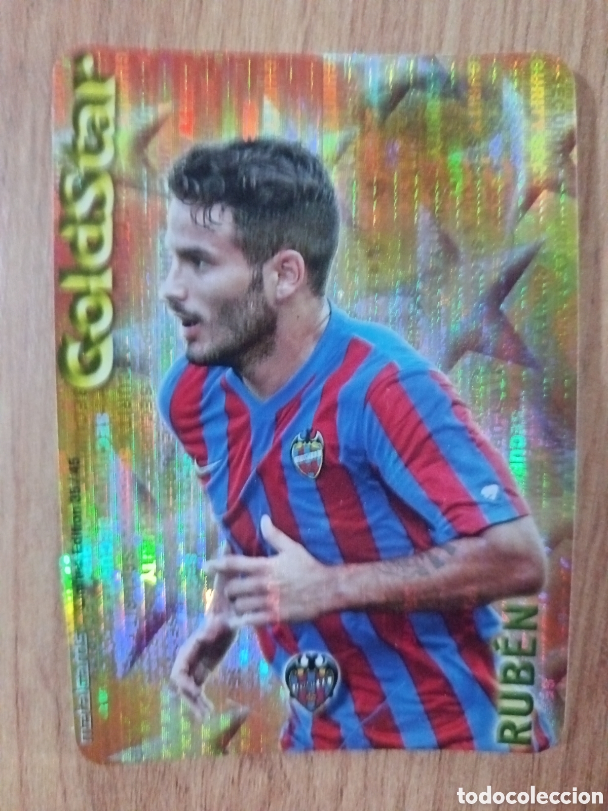 Cromos de f&uacute;tbol: Rub&eacute;n GOLDSTAR SECURITY MUNDICROMO LIGA 2014 2015