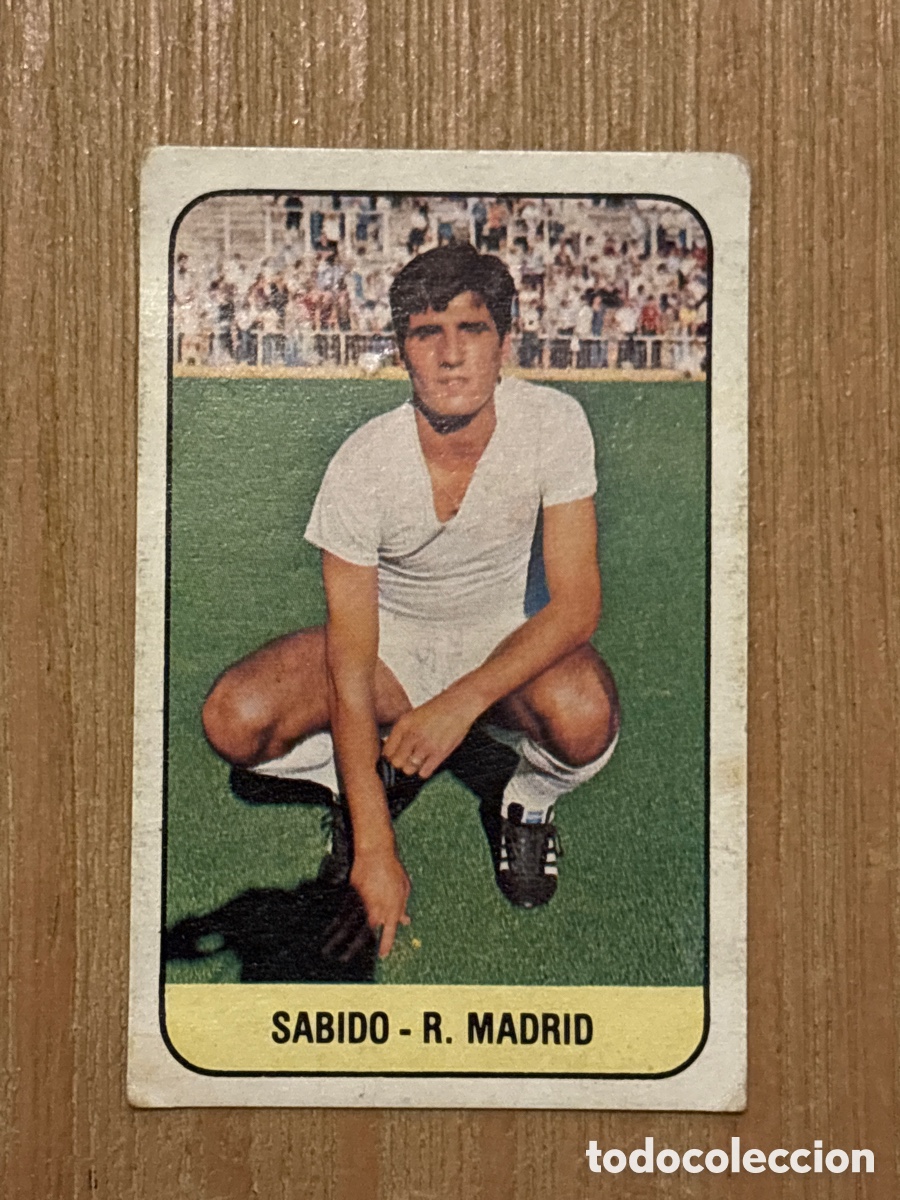 Cromos de f&uacute;tbol: 22. CROMO DESPEGADO LIGA ESTE 1978-79 78-79 REAL MADRID SABIDO