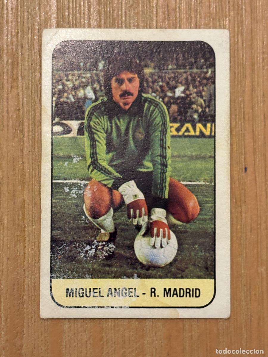 Figurine di Calcio: 22. CROMO DESPEGADO LIGA ESTE 1978-79 78-79 REAL MADRID MIGUEL &Aacute;NGEL