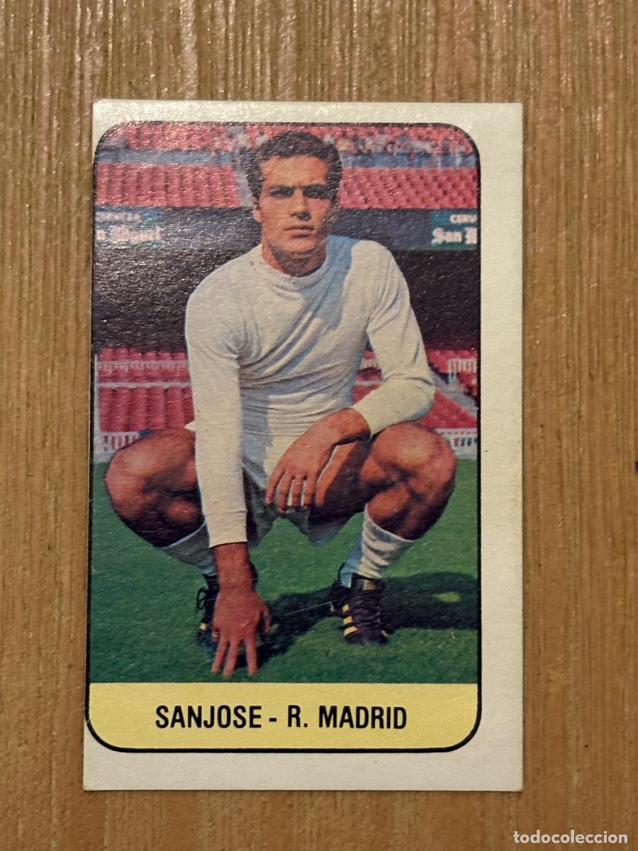 Fu&szlig;ball-Sticker: 22. CROMO DESPEGADO LIGA ESTE 1978-79 78-79 REAL MADRID SANJOSE
