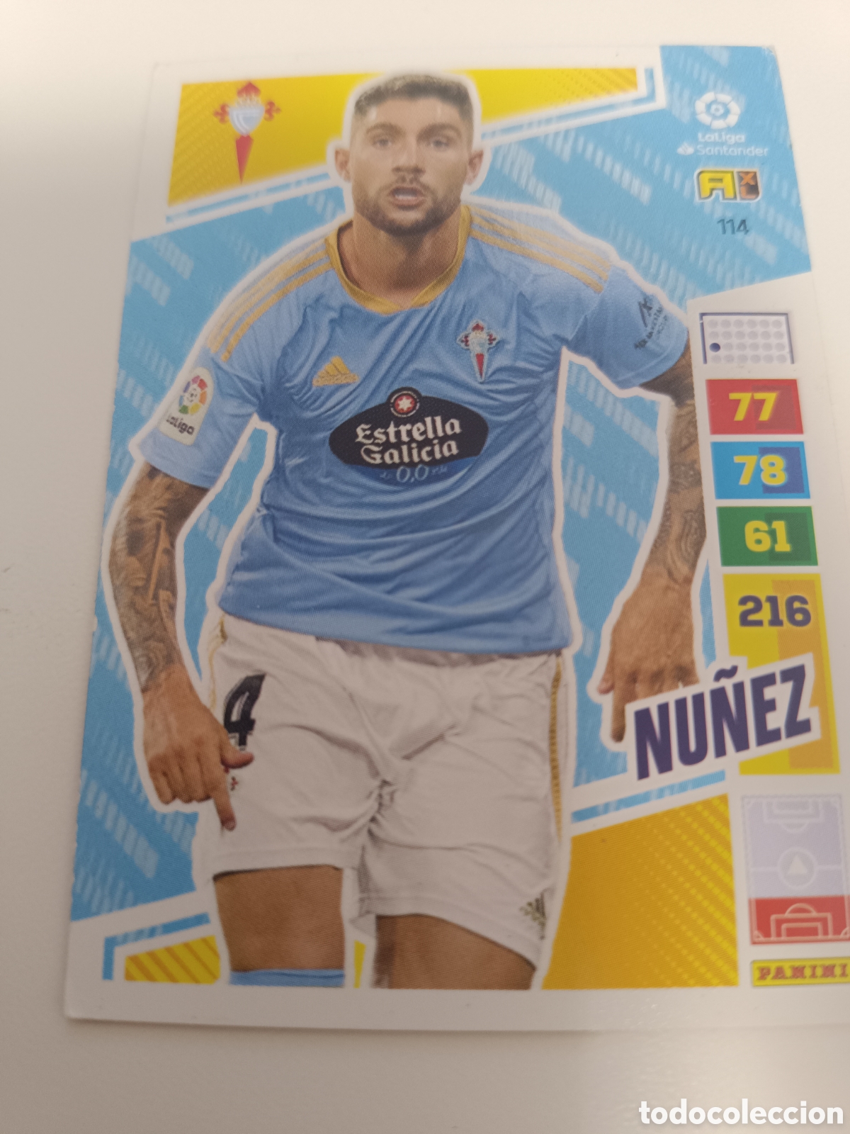 Cromos de f&uacute;tbol: Adrenalyn 22-23 celta Unai N&uacute;&ntilde;ez 114