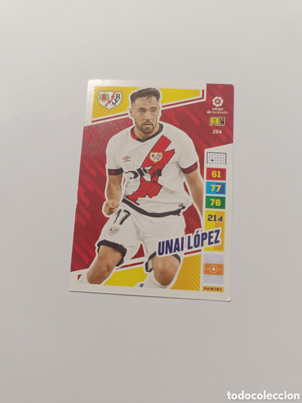 Cromos de f&uacute;tbol: Adrenalyn 22-23 rayo vallecano Unai L&oacute;pez 264