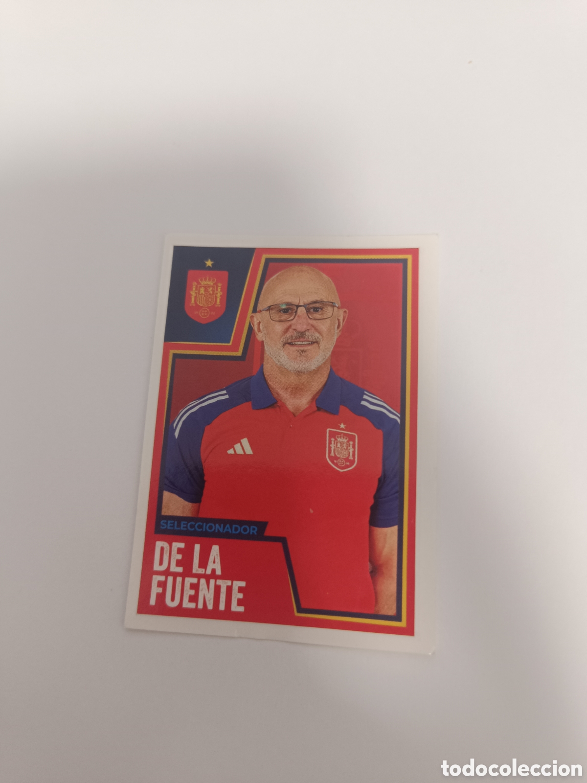 Cromos de f&uacute;tbol: Vamos selecci&oacute;n euro 2024 carrefour 5 luis de la fuente