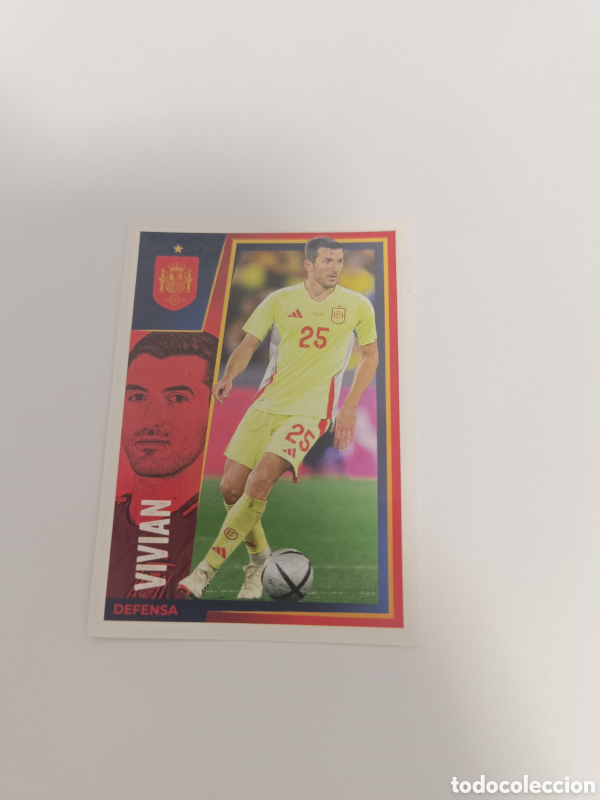 Cromos de f&uacute;tbol: Vamos selecci&oacute;n euro 2024 carrefour 15 vivian