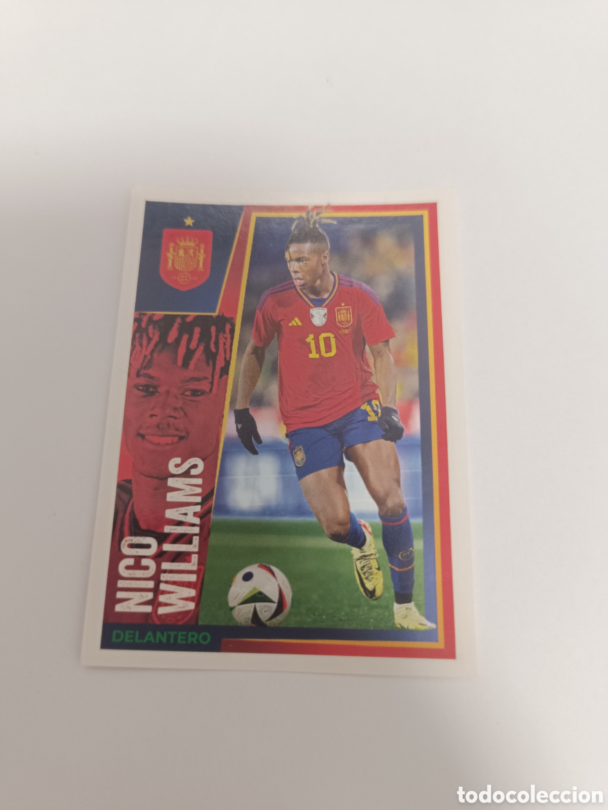 Cromos de f&uacute;tbol: Vamos selecci&oacute;n euro 2024 carrefour 29 Nico williams