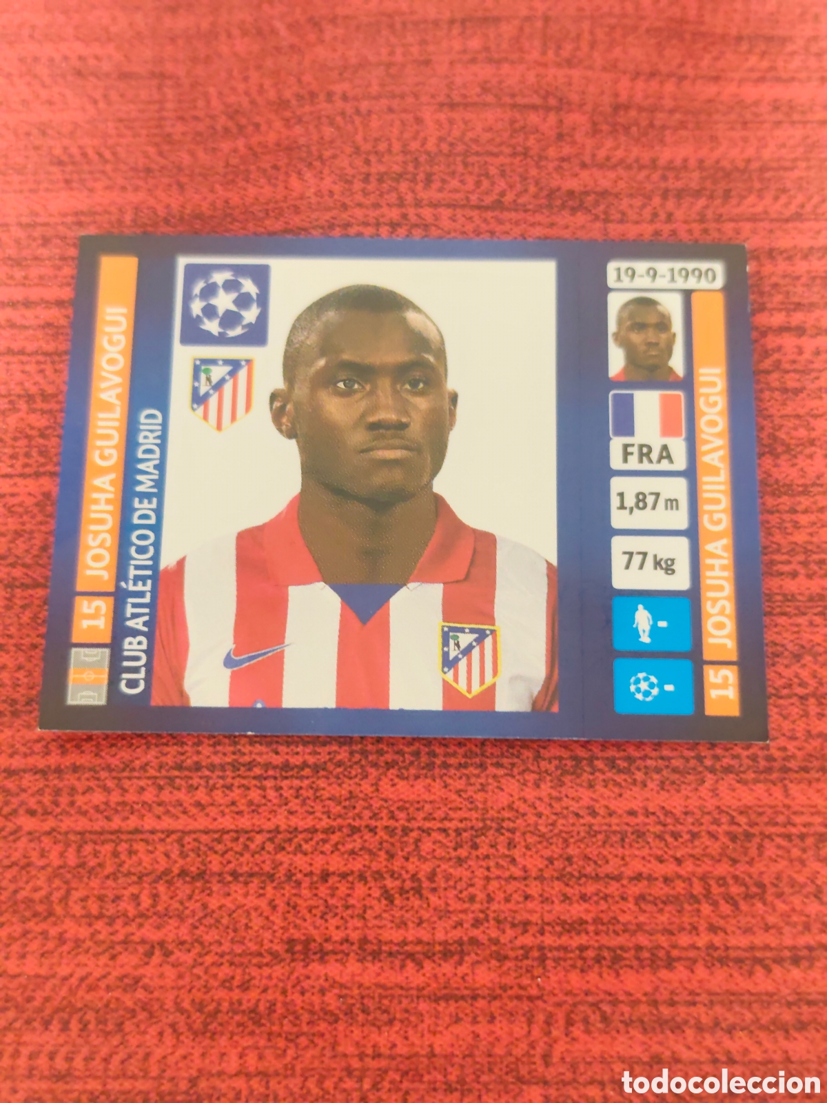 Cromos de f&uacute;tbol: 503 GUILAVOGUI ATL&Eacute;TICO MADRID UCL UEFA CHAMPIONS LEAGUE 2013 2014 PANINI