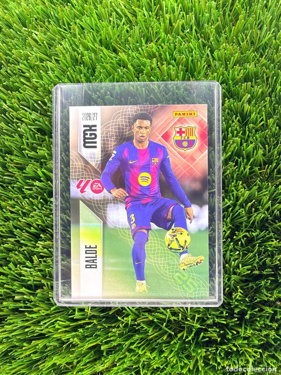 Cromos de f&uacute;tbol: N&ordm; 81 Balde FC Barcelona Megacracks 26 27